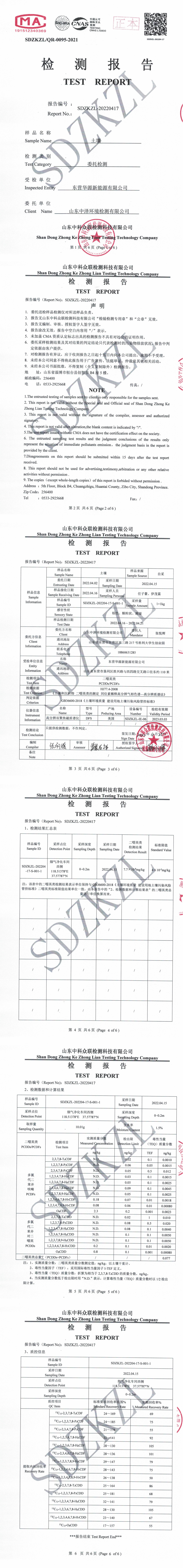東營華源新能源有限公司2022年第一季度檢測信息公示(圖17)